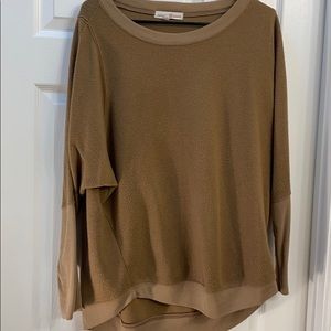Tan tunic sweater